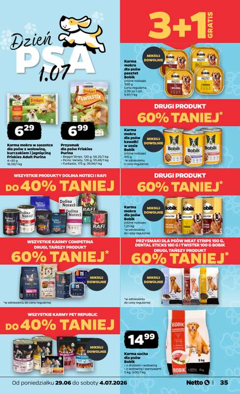 Netto - gazetka promocyjna Gazetka Spożywcza od poniedziałku 29.06 do soboty 04.07 - strona 35