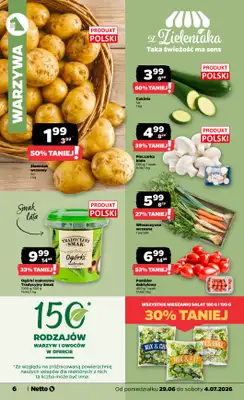 Netto - gazetka promocyjna Gazetka Spożywcza od poniedziałku 29.06 do soboty 04.07 - strona 6