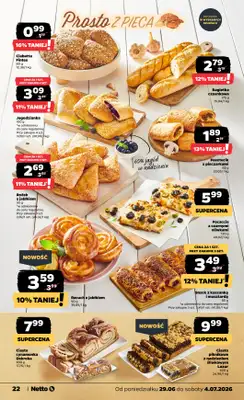 Netto - gazetka promocyjna Gazetka Spożywcza od poniedziałku 29.06 do soboty 04.07 - strona 22