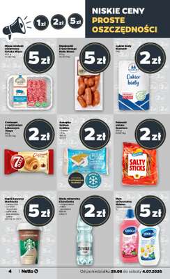 Netto - gazetka promocyjna Gazetka Spożywcza od poniedziałku 29.06 do soboty 04.07 - strona 4