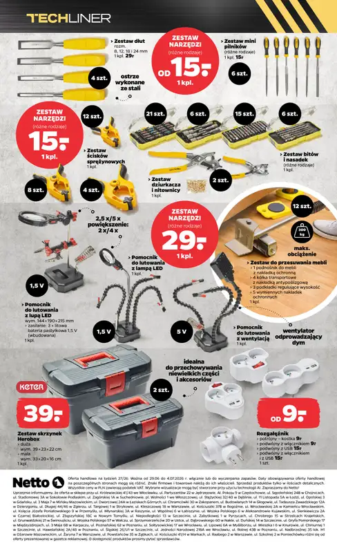 Netto - gazetka promocyjna Inspiracje tygodnia Warsztat Techliner   - strona 3