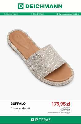 Deichmann - gazetka promocyjna Do -50% na klapki damskie od soboty 27.06  - strona 7
