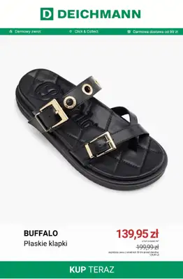 Deichmann - gazetka promocyjna Do -50% na klapki damskie od soboty 27.06  - strona 3