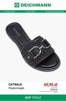 Deichmann - gazetka promocyjna Do -50% na klapki damskie od soboty 27.06  - strona 2