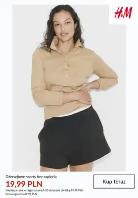 H&M - gazetka promocyjna SZORTY damskie na PROMOCJI od czwartku 25.06  - strona 2