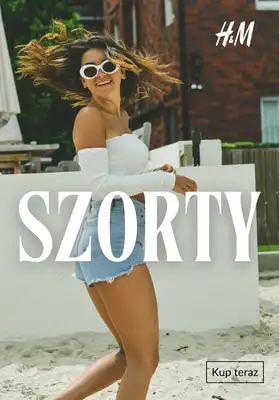 H&M - gazetka promocyjna SZORTY damskie na PROMOCJI od czwartku 25.06 