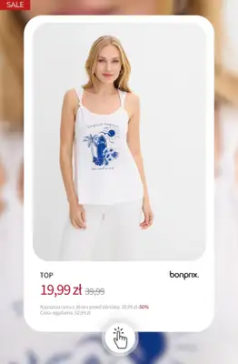 bonprix - gazetka promocyjna Wyprzedaż do -50% na hity tego sezonu! od czwartku 25.06  - strona 18