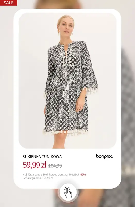bonprix - gazetka promocyjna Wyprzedaż do -50% na hity tego sezonu! od czwartku 25.06  - strona 19