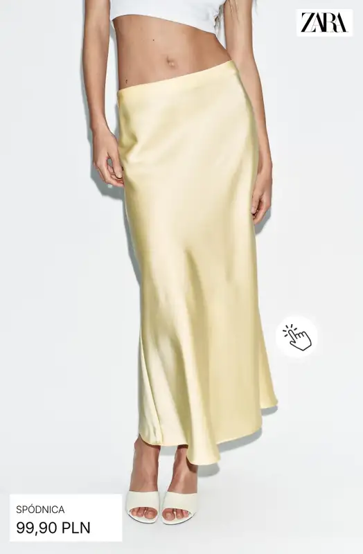 Zara - gazetka promocyjna Spódnice midi od soboty 27.06  - strona 9