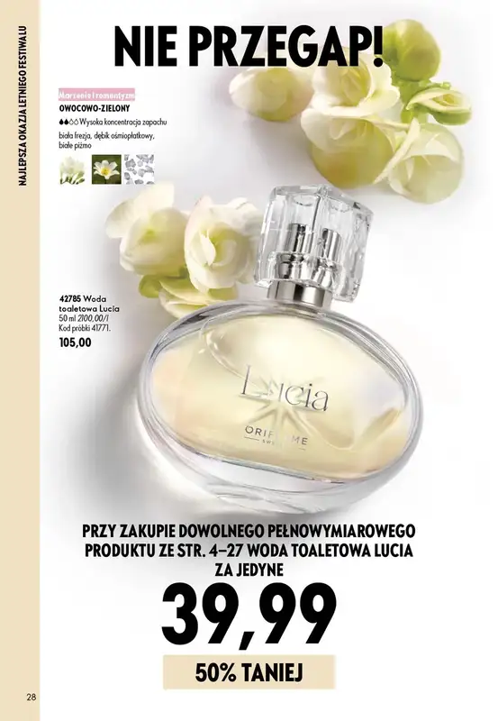 Oriflame - gazetka promocyjna Katalog 10/2026 od wtorku 07.07 do wtorku 28.07 - strona 28