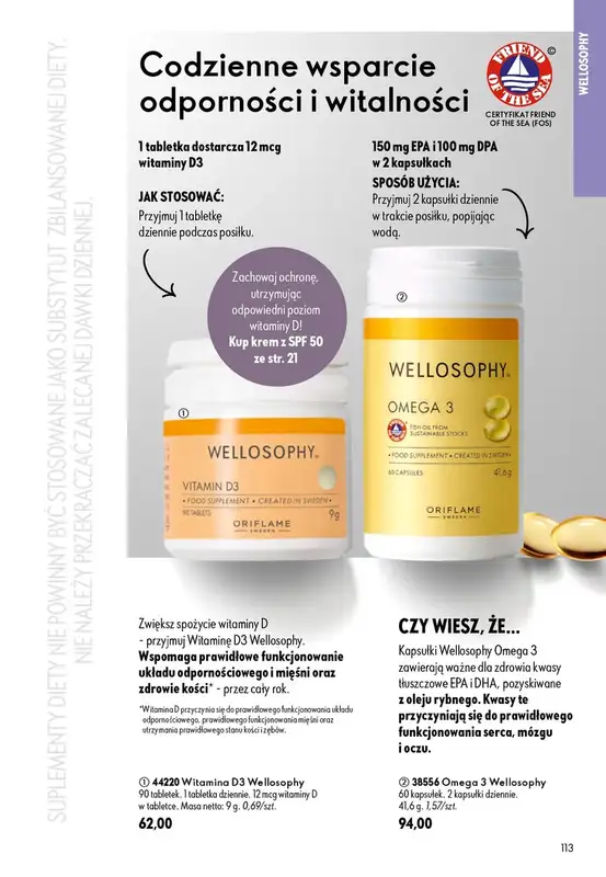 Oriflame - gazetka promocyjna Katalog 10/2026 od wtorku 07.07 do wtorku 28.07 - strona 113