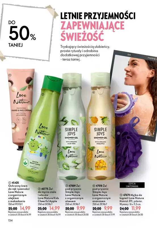 Oriflame - gazetka promocyjna Katalog 10/2026 od wtorku 07.07 do wtorku 28.07 - strona 134