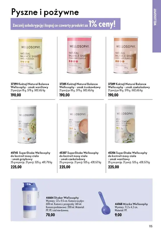 Oriflame - gazetka promocyjna Katalog 10/2026 od wtorku 07.07 do wtorku 28.07 - strona 115