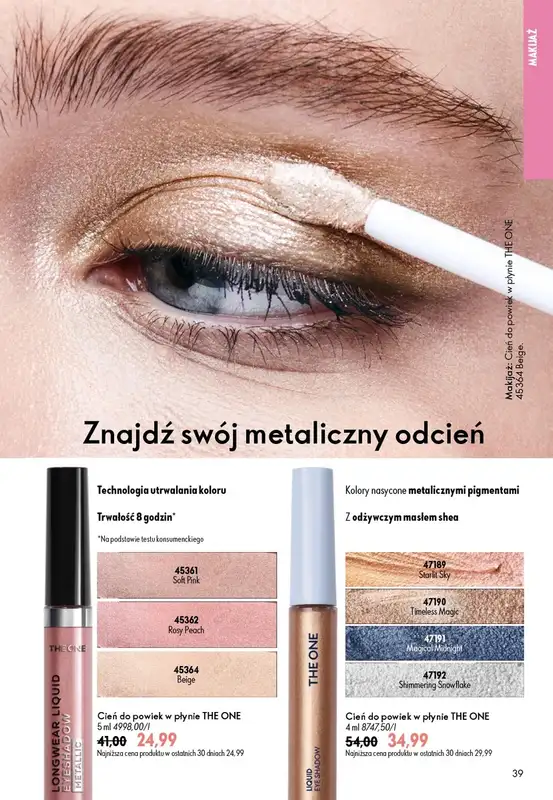 Oriflame - gazetka promocyjna Katalog 10/2026 od wtorku 07.07 do wtorku 28.07 - strona 39