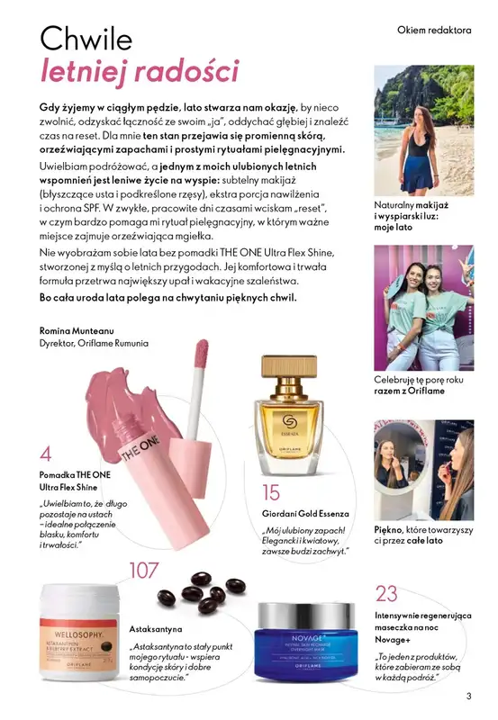 Oriflame - gazetka promocyjna Katalog 10/2026 od wtorku 07.07 do wtorku 28.07 - strona 3