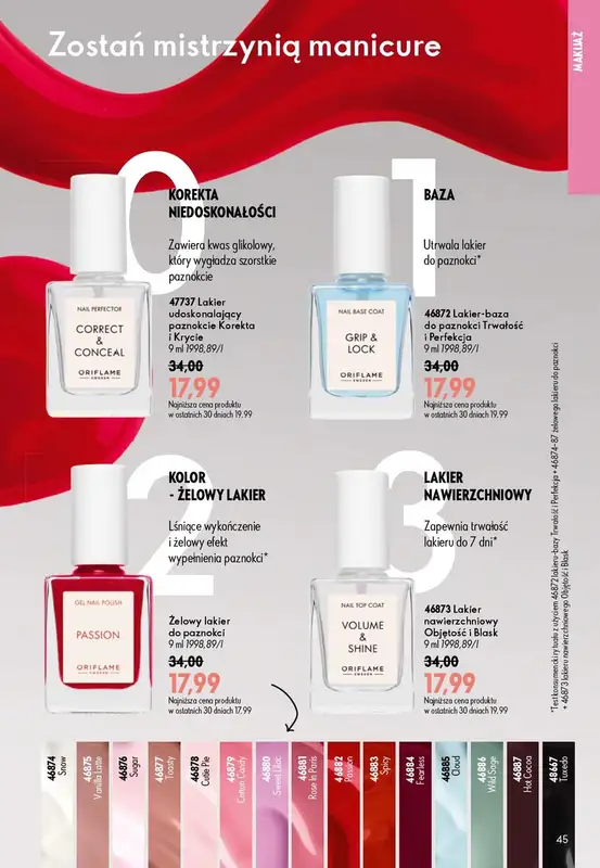 Oriflame - gazetka promocyjna Katalog 10/2026 od wtorku 07.07 do wtorku 28.07 - strona 45