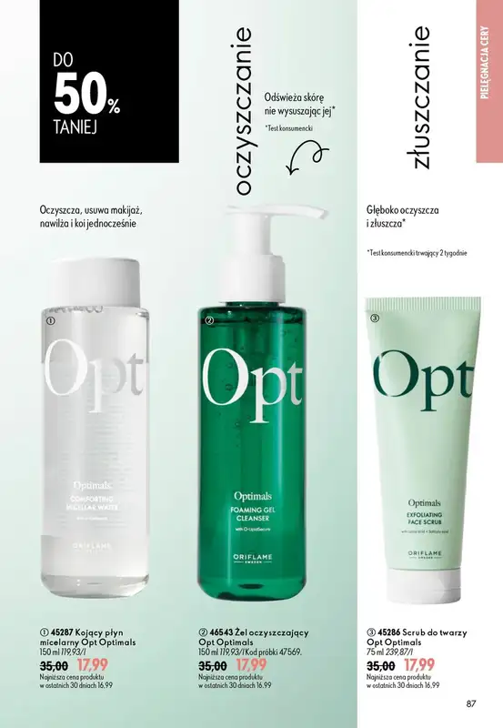 Oriflame - gazetka promocyjna Katalog 10/2026 od wtorku 07.07 do wtorku 28.07 - strona 87
