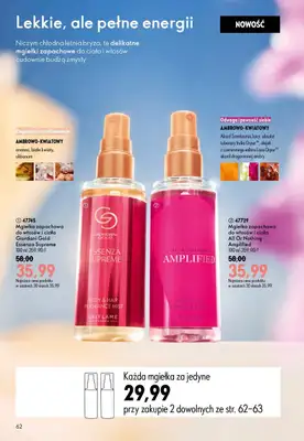 Oriflame - gazetka promocyjna Katalog 10/2026 od wtorku 07.07 do wtorku 28.07 - strona 62