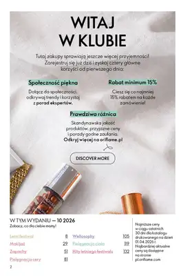 Oriflame - gazetka promocyjna Katalog 10/2026 od wtorku 07.07 do wtorku 28.07 - strona 2