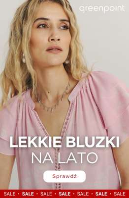 Greenpoint - gazetka promocyjna Lekkie bluzki na lato – od 29,99 zł od czwartku 25.06 