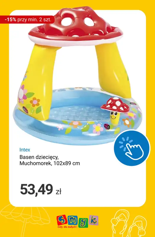 Smyk - gazetka promocyjna Rowerki, baseny i zabawki ogrodowe -15% przy zakupie min. 2 szt. od czwartku 25.06 do wtorku 30.06 - strona 2