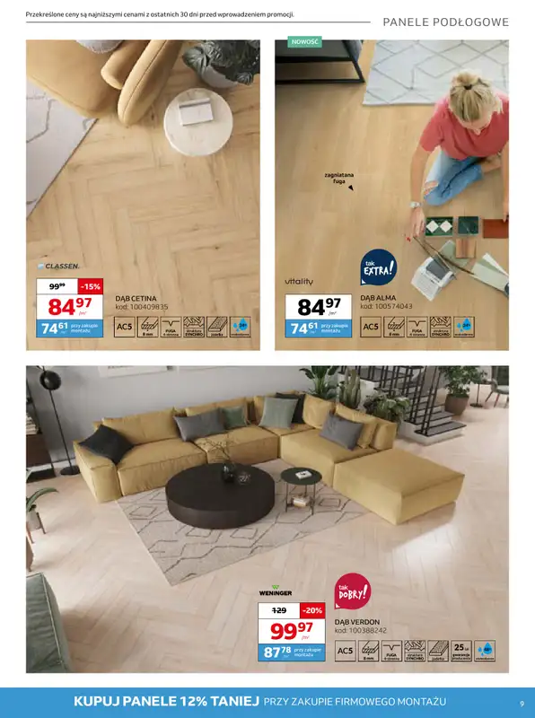 Komfort - gazetka promocyjna Gazetka od czwartku 25.06 do wtorku 11.08 - strona 9