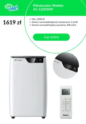 OleOle! - gazetka promocyjna Wentylatory i klimatyzatory na upały od czwartku 25.06  - strona 6
