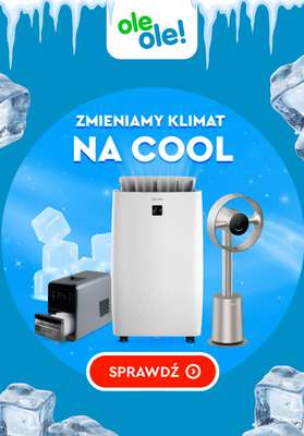 OleOle! - gazetka promocyjna Wentylatory i klimatyzatory na upały od czwartku 25.06 