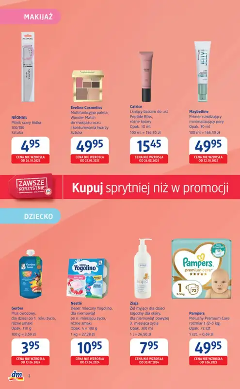 Drogerie DM - gazetka promocyjna Gazetka  do środy 15.07 - strona 2