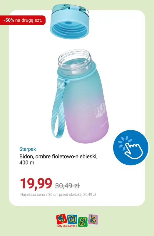 Smyk - gazetka promocyjna Artykuły szkolne: -50% na drugi tańszy produkt od czwartku 25.06 do piątku 26.06 - strona 4