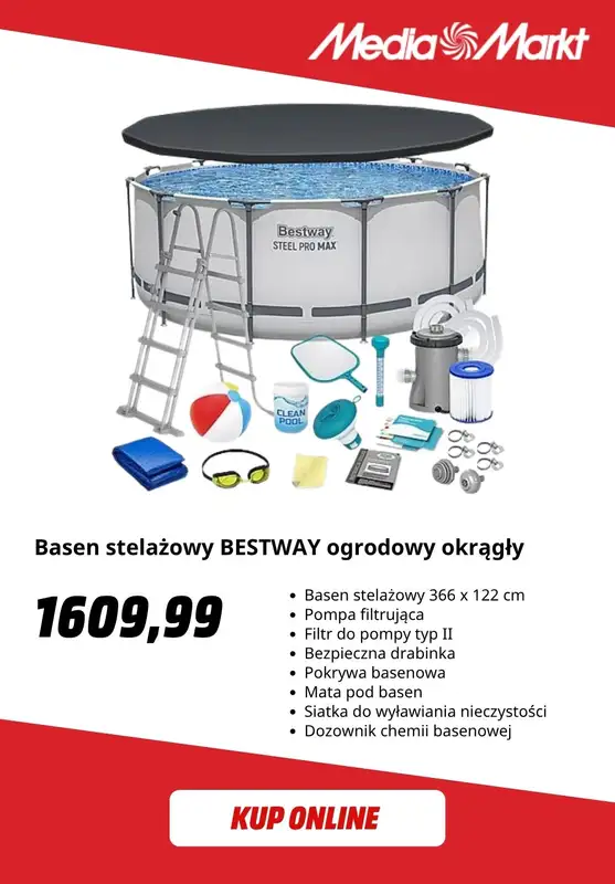 Media Markt - gazetka promocyjna Baseny ogrodowe od czwartku 25.06  - strona 12