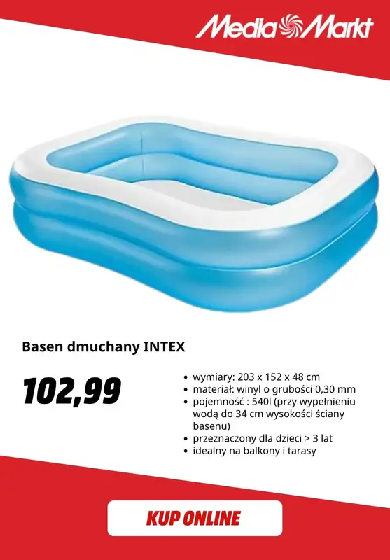 Media Markt - gazetka promocyjna Baseny ogrodowe od czwartku 25.06  - strona 2