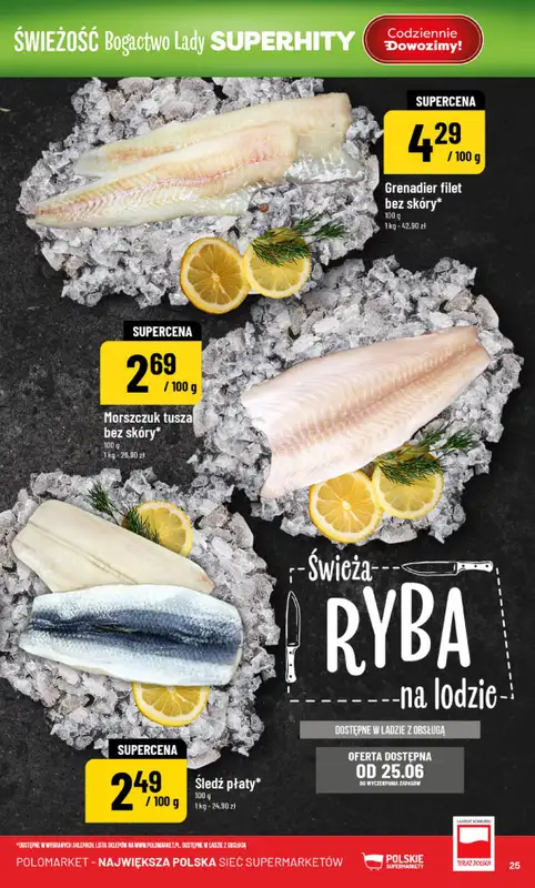 POLOmarket - gazetka promocyjna Gazetka od środy 24.06 do wtorku 30.06 - strona 25