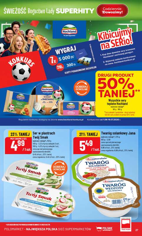 POLOmarket - gazetka promocyjna Gazetka od środy 24.06 do wtorku 30.06 - strona 27