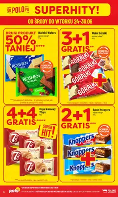 POLOmarket - gazetka promocyjna Gazetka od środy 24.06 do wtorku 30.06 - strona 6