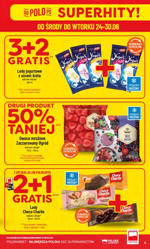 POLOmarket - gazetka promocyjna Gazetka od środy 24.06 do wtorku 30.06 - strona 9