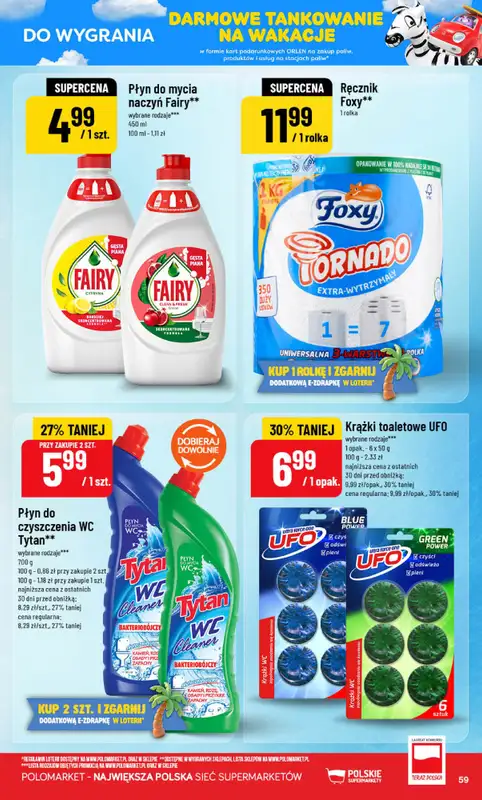 POLOmarket - gazetka promocyjna Gazetka od środy 24.06 do wtorku 30.06 - strona 59