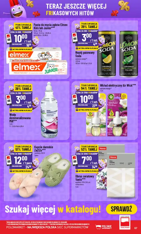 POLOmarket - gazetka promocyjna Gazetka od środy 24.06 do wtorku 30.06 - strona 67