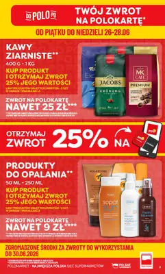 POLOmarket - gazetka promocyjna Gazetka od środy 24.06 do wtorku 30.06 - strona 3