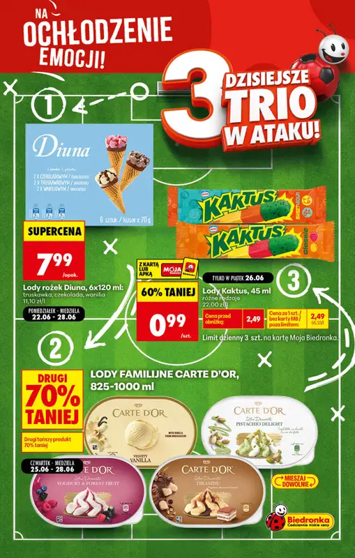 Biedronka - gazetka promocyjna Piątkowe kibicowanie   - strona 3