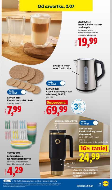 Lidl - gazetka promocyjna Katalog od poniedziałku 29.06 do soboty 04.07 - strona 21