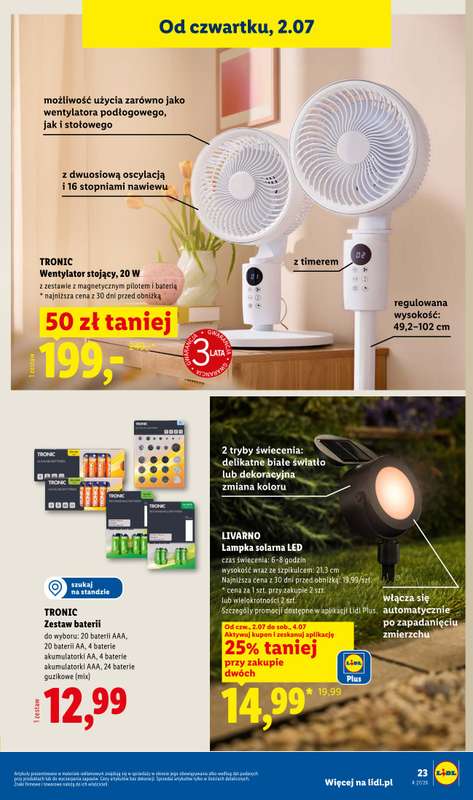 Lidl - gazetka promocyjna Katalog od poniedziałku 29.06 do soboty 04.07 - strona 31