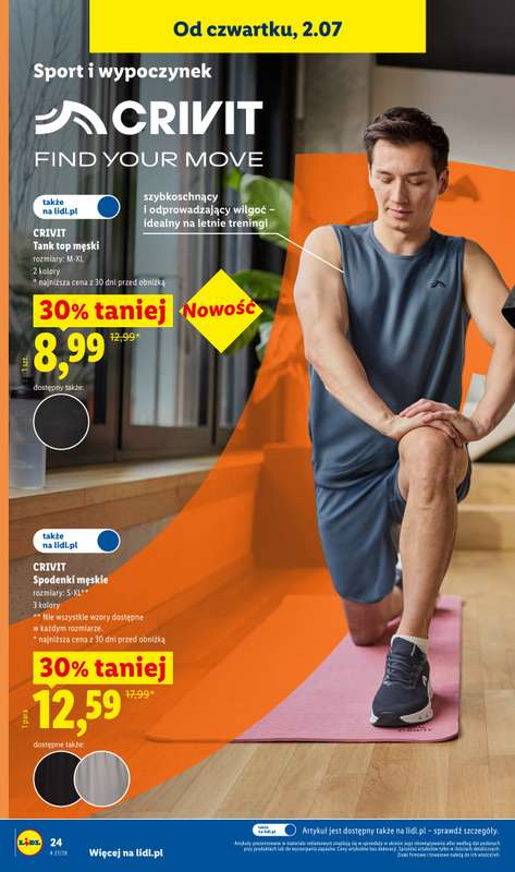 Lidl - gazetka promocyjna Katalog od poniedziałku 29.06 do soboty 04.07 - strona 34