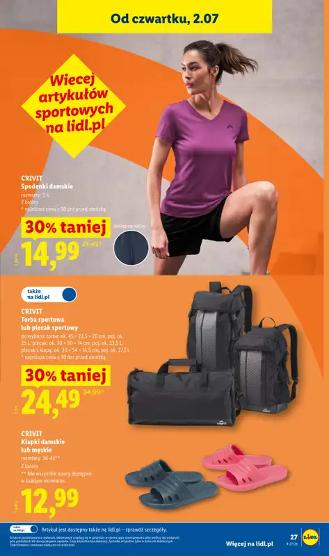 Lidl - gazetka promocyjna Katalog od poniedziałku 29.06 do soboty 04.07 - strona 37