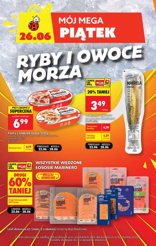 Biedronka - gazetka promocyjna Mój mega piątek od piątku 26.06 do piątku 26.06 - strona 3