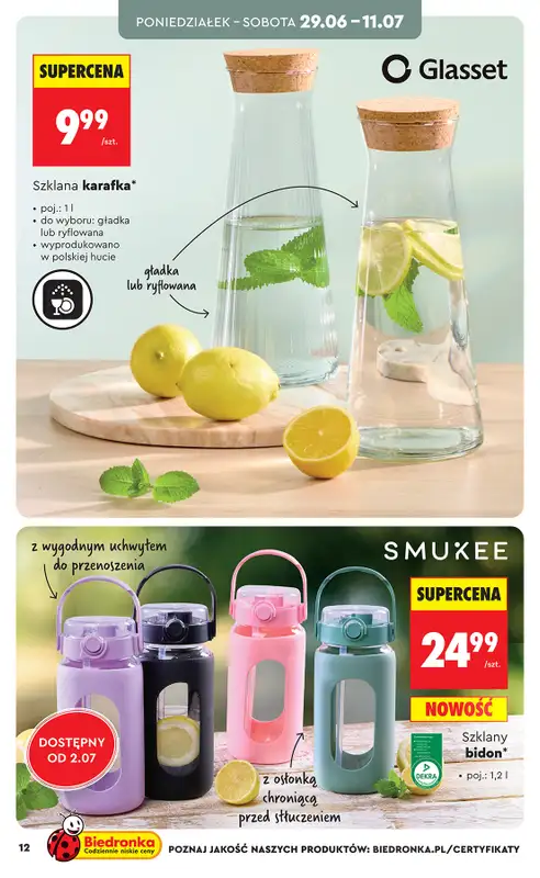 Biedronka - gazetka promocyjna Hity i inspiracje, od 27.06 od soboty 27.06 do środy 15.07 - strona 14