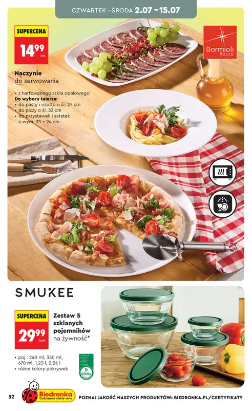 Biedronka - gazetka promocyjna Hity i inspiracje, od 27.06 od soboty 27.06 do środy 15.07 - strona 34