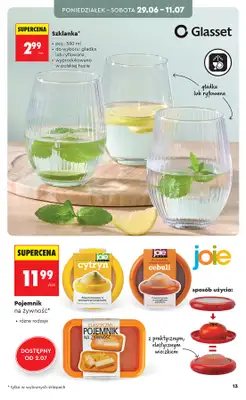 Biedronka - gazetka promocyjna Hity i inspiracje, od 27.06 od soboty 27.06 do środy 15.07 - strona 15