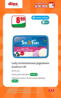 Dino - gazetka promocyjna Specjalna oferta na 26.06.2026 - promocje spoza gazetki od piątku 26.06 do piątku 26.06 - strona 3