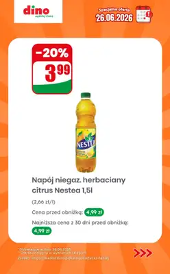 Dino - gazetka promocyjna Specjalna oferta na 26.06.2026 - promocje spoza gazetki od piątku 26.06 do piątku 26.06 - strona 4